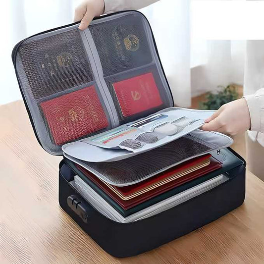Gear&Joy SafeDocs Waterproof Travel Organizer Bag
