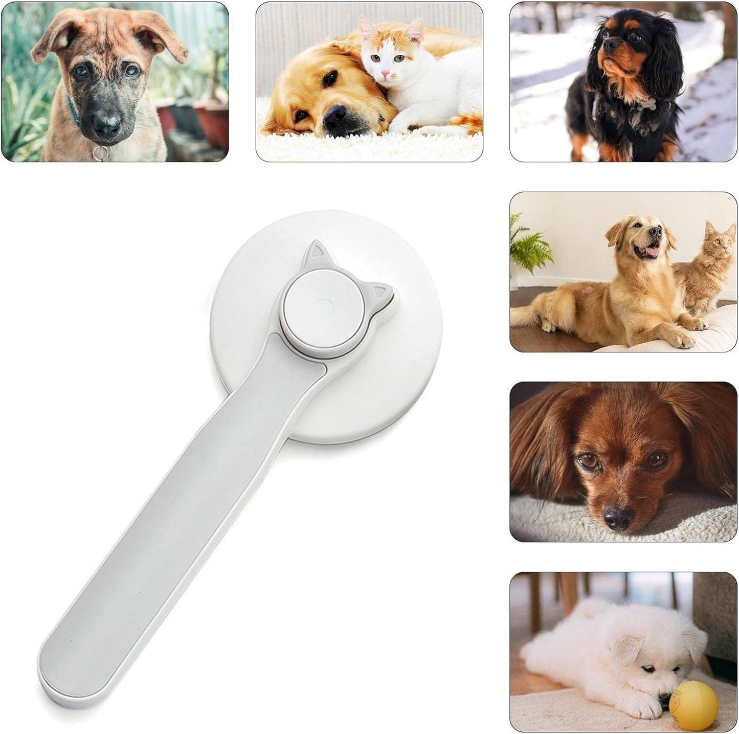 Gear&Joy PetGroom Pro Comb (Self-Cleaning Dog &amp; Cat Comb)