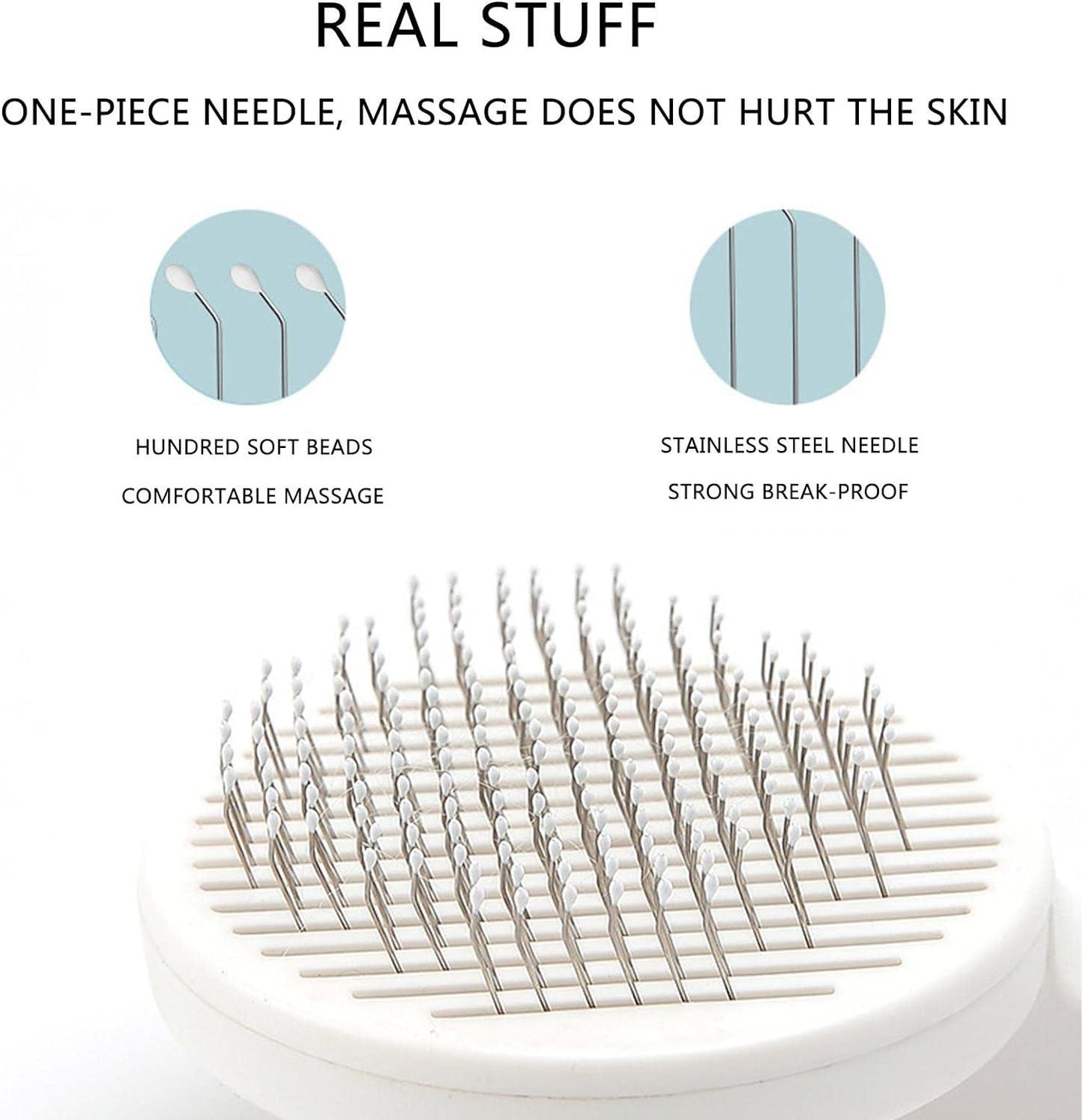 Gear&Joy PetGroom Pro Comb (Self-Cleaning Dog &amp; Cat Comb)