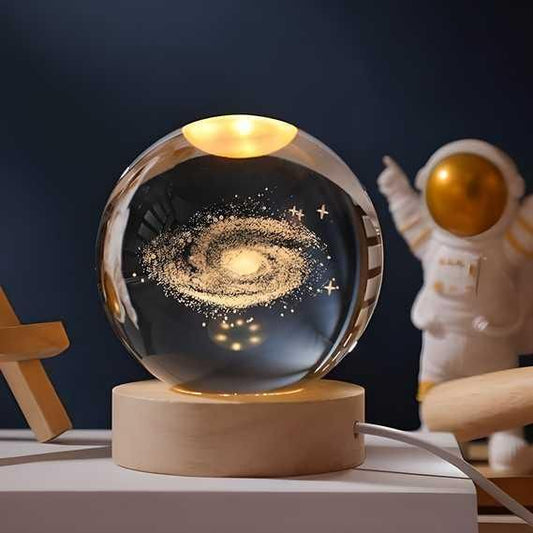 LumiSphere 3D Crystal Lamp by gear&joy