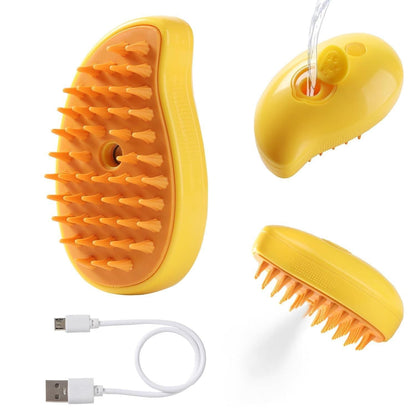SteamGroom Pet Brush by gear&joy