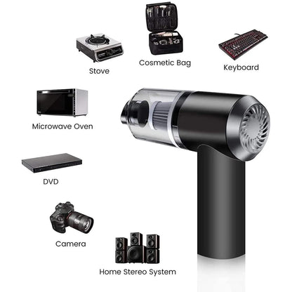 Gear&Joy Portable Air Duster &amp; Wireless Vacuum Cleaner