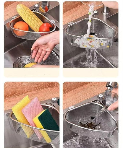 TriClean Stainless Sink Basket by gear&joy