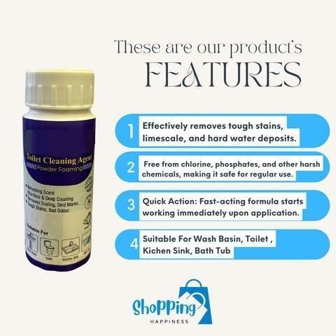 Gear&Joy SparkleClean Toilet Cleaning Agent