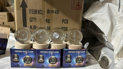 LumiSphere 3D Crystal Lamp by gear&joy