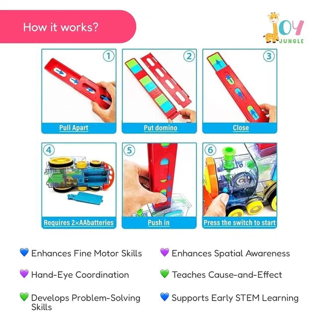 Gear&Joy DominoTrain Playset